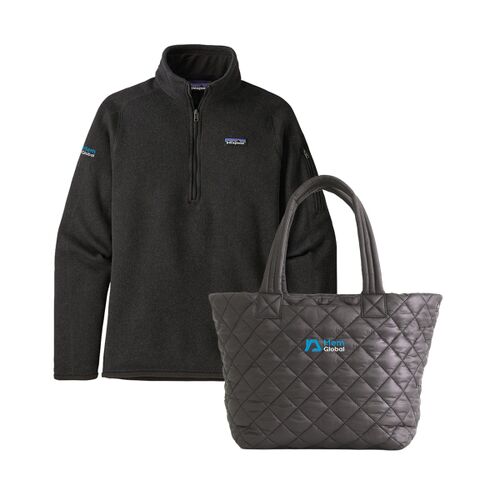 Women's Patagonia Quarter Zip and Quince Carry All Tote Thumbnail
