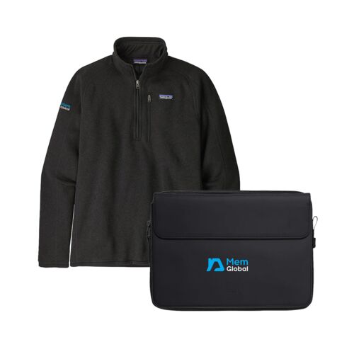 Men's Patagonia Quarter Zip and Laptop Case Thumbnail