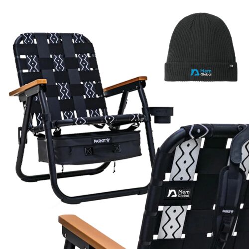 Parkit Chair and North Face Beanie Thumbnail